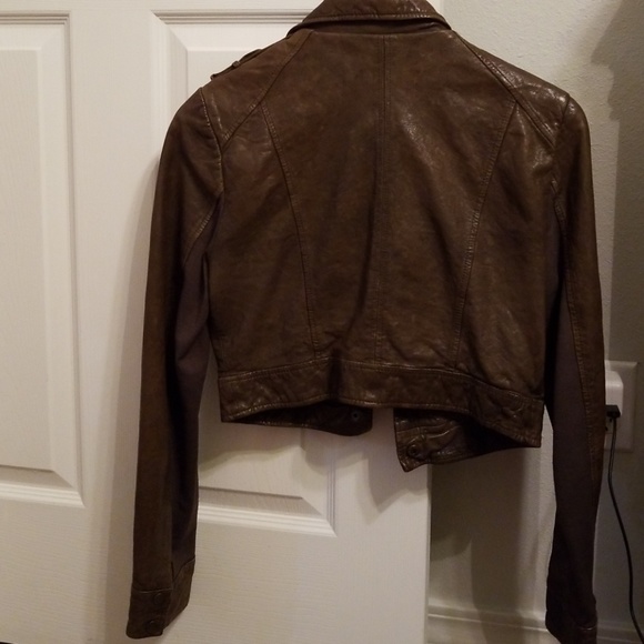 Bebe genuine leather jacket - Picture 4 of 6